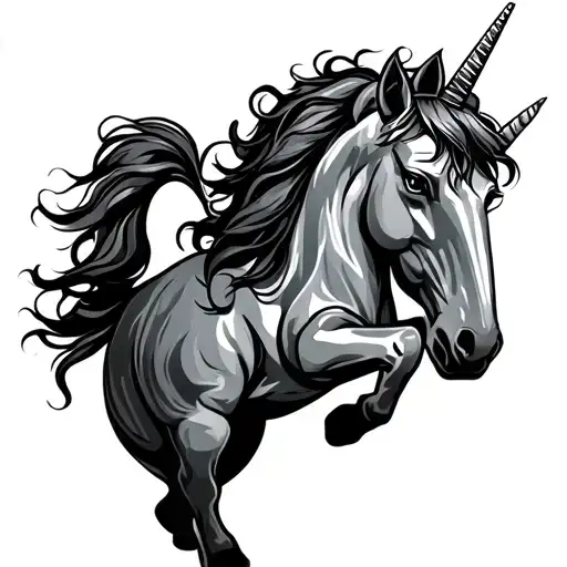 Unicorn With Knuckle Iron