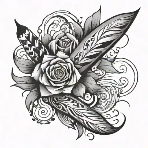 3 Lines Around Arm On Left Forearm