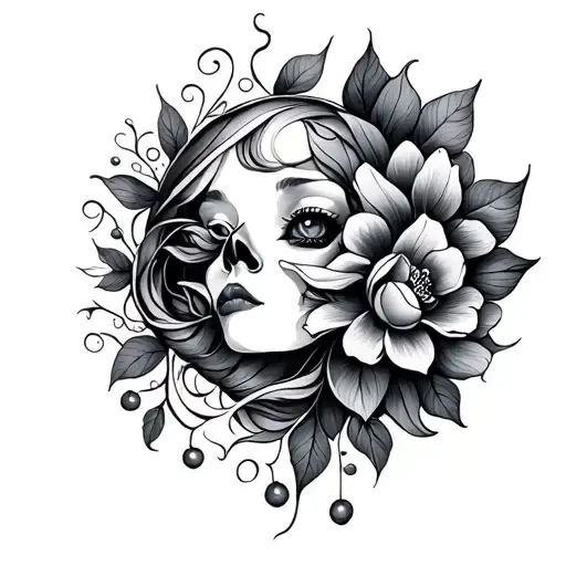 Whimsical Tattoo Design