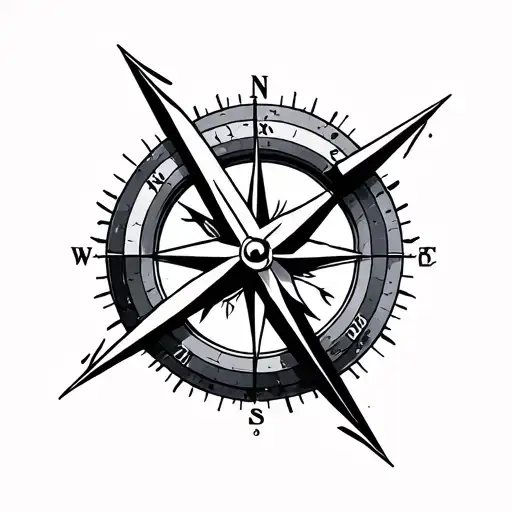 Infinite With Compass Design