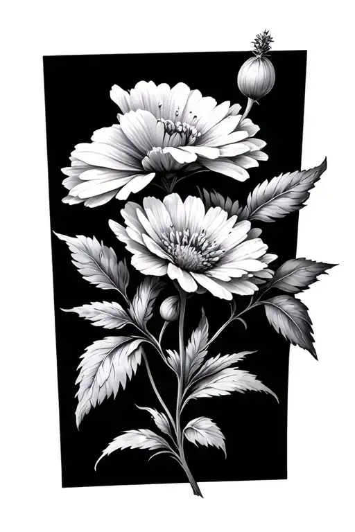 Birth Flowers Symbolizing