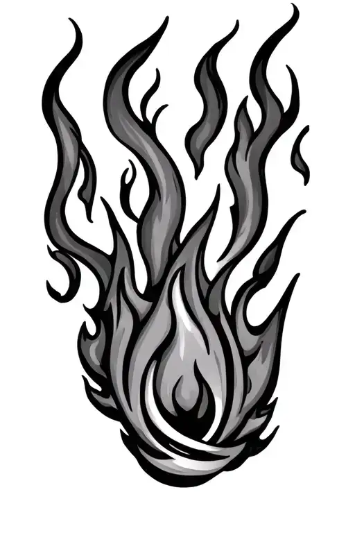 Flames Symbolizing