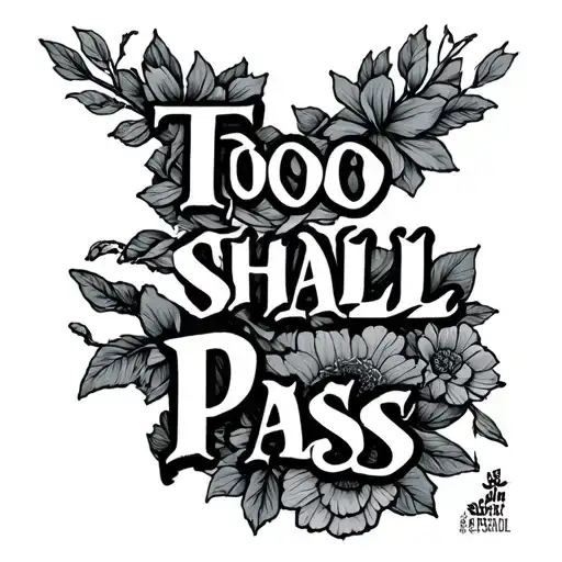 This Too Shall Pass