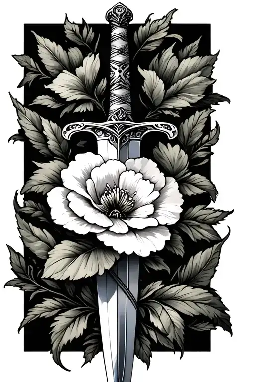 Primrose And Sword Wrapped