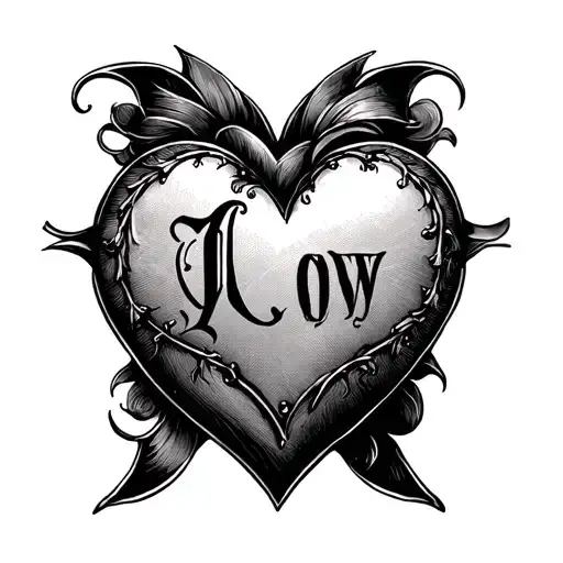 Heart Initials