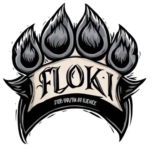 Floki Name In Wolf Paw