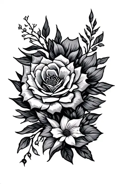 Egpty Arm Tattoo Design