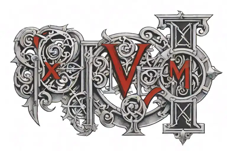 August 26 2008 Roman Numerals With A Red Mt Through The Numerals