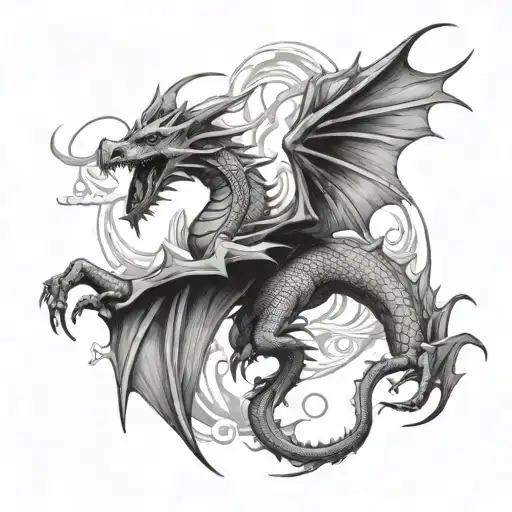 Dragon Flying