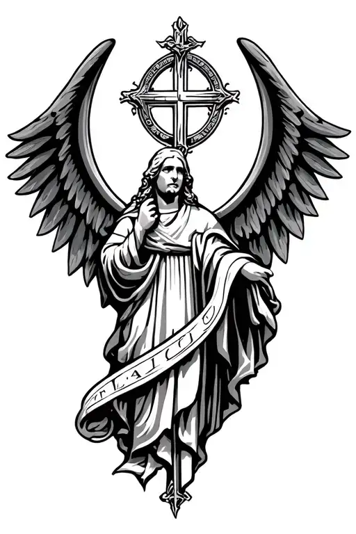 New Orleans Catholic Angles Represented Protection And Peace