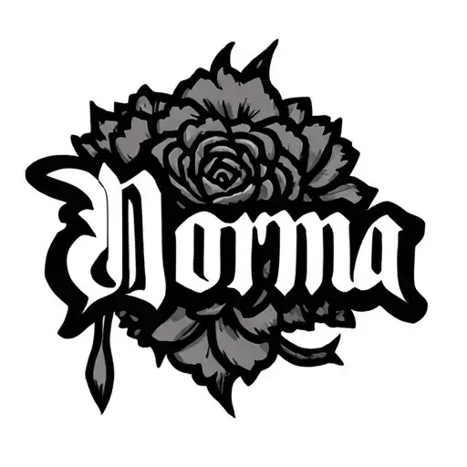 Norma Name In Japanese Letters