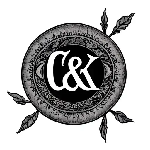 Initials C&k In A Circle