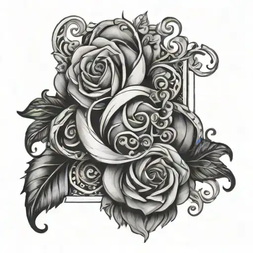 Tatoo Design With Name Shireen On Arms