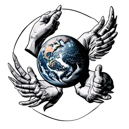 Extrication Spreaders Open With The Earth In Between The Arms