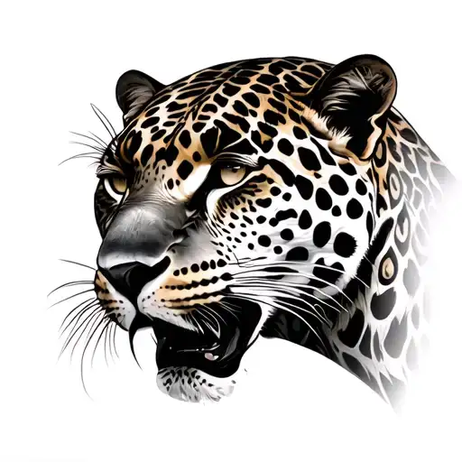 Jaguar Skin Full Back