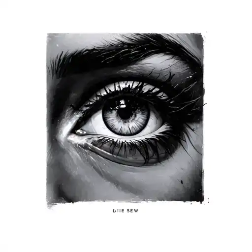 Die To Sew The Eyelids