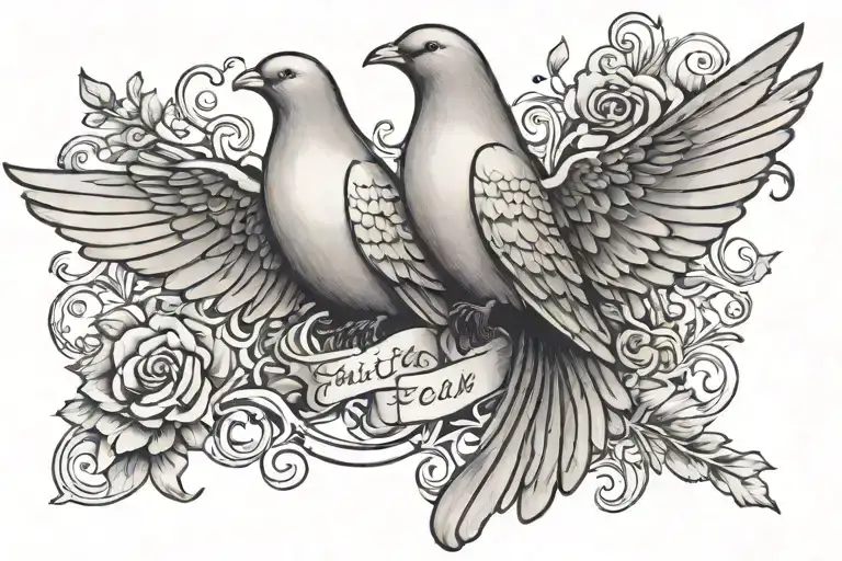 Faith Over Fear With Doves