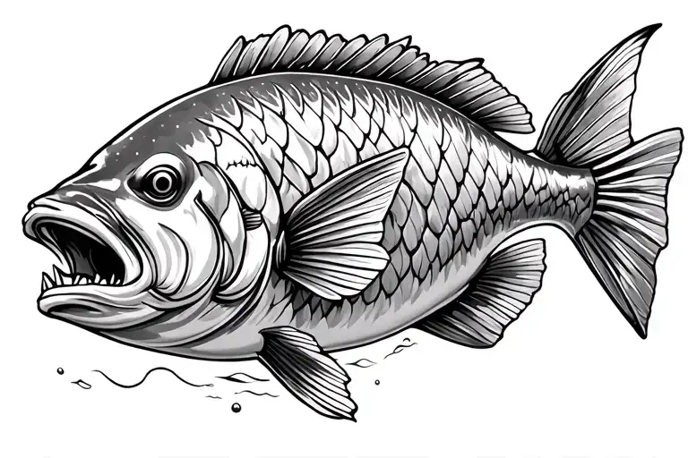 Jumping Barramundi