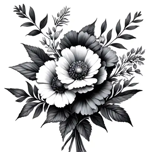 Birth Flower Bouquet