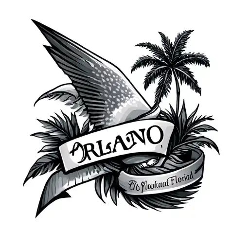 Tattoo That Represents Orlando Florida