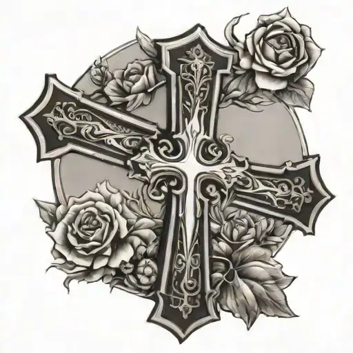 Dawn With Cross