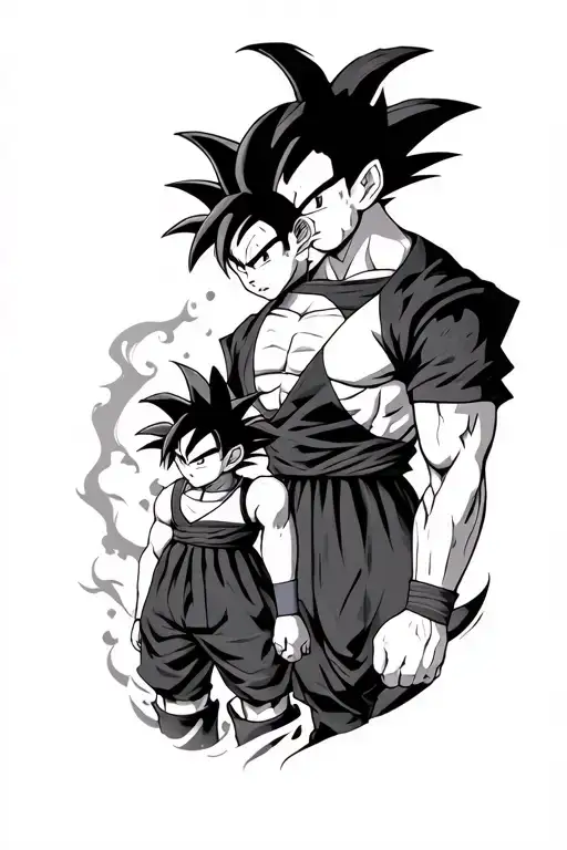 Dragon Ball Z Father Son