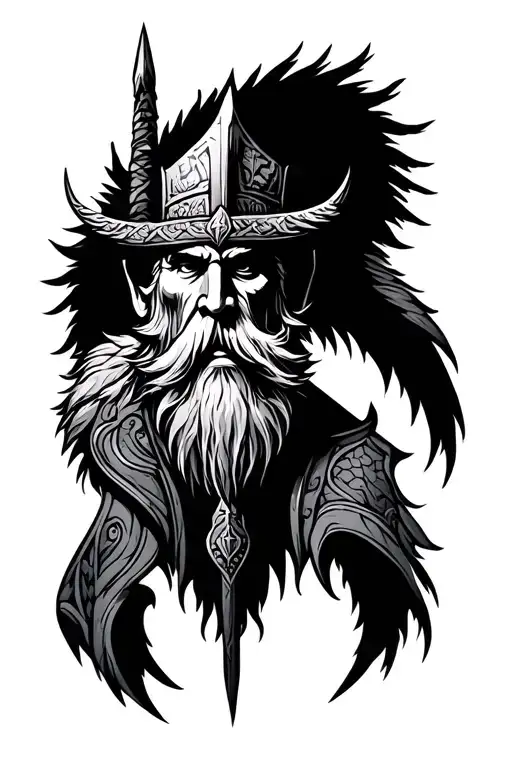 Odin Is The God Of Scandinavia