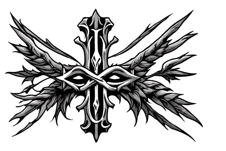 Tetelestai Tattoo With The T Being A Cross