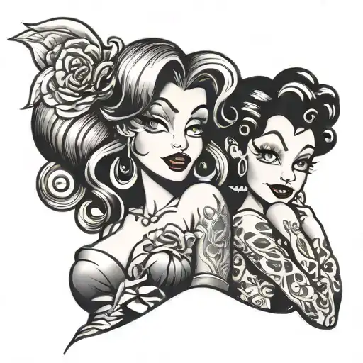 Jessica Rabbit And Betty Boop Nude