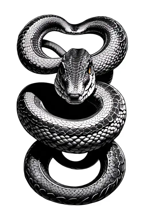 Snake Outside Skin Opening