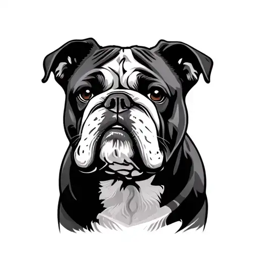 Bulldog Face