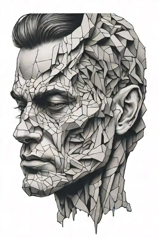 Man Creates Himself From Stone