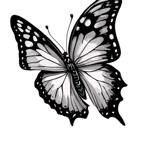 Croissant Butterfly