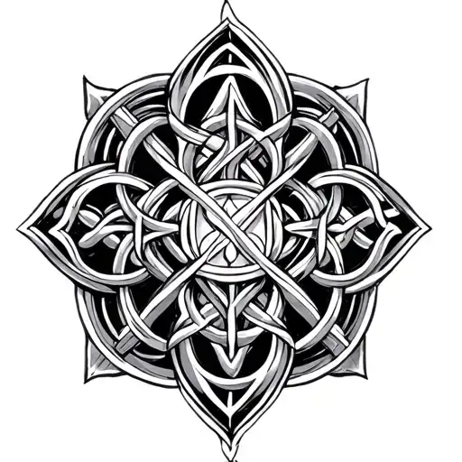 Celtic Style With Hidden Meanings