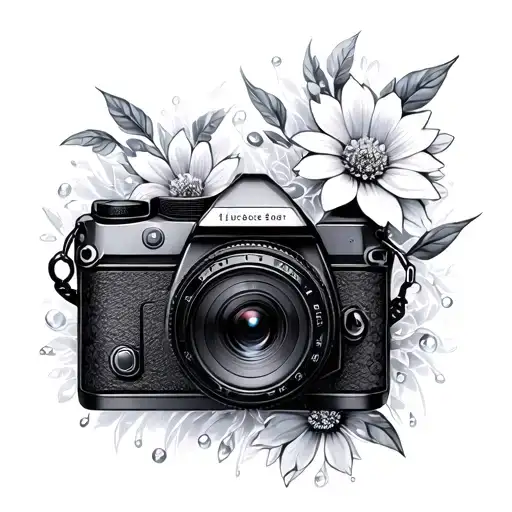 Camera Flower Crystal Music