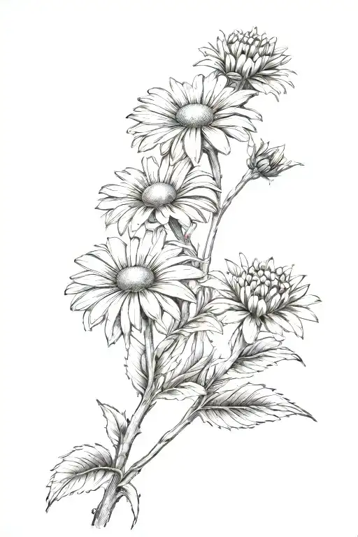 Daisies Growing