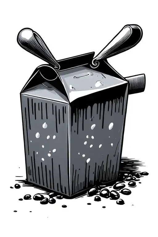 Comic Milk Carton Sweet