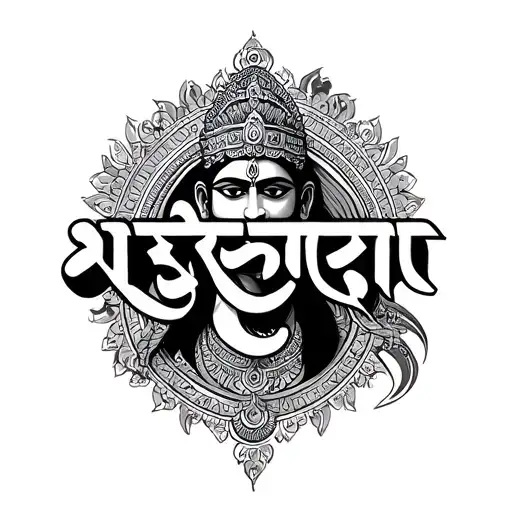 Arjuna Written In Hindi Language