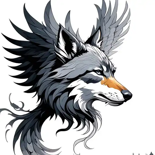Wolf And Phoenix
