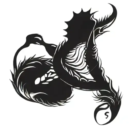 Half Pices And Half Scorpio Designs