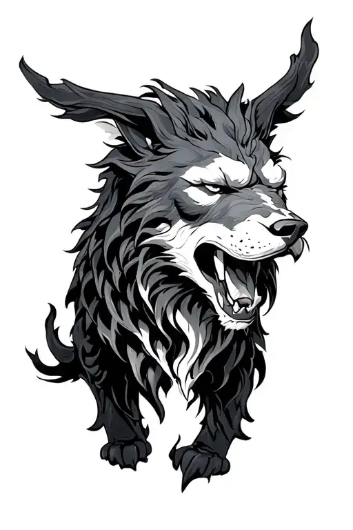 Cerberus Guarding The Gates