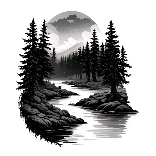 Forest And River Forearm