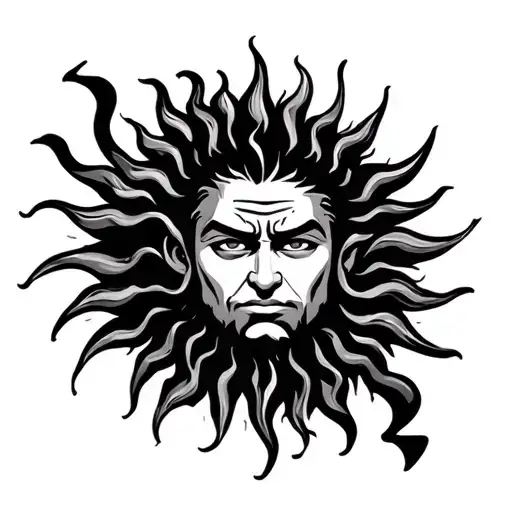 Sun Background And Sun Son Karna Name Front Aggressive Looking