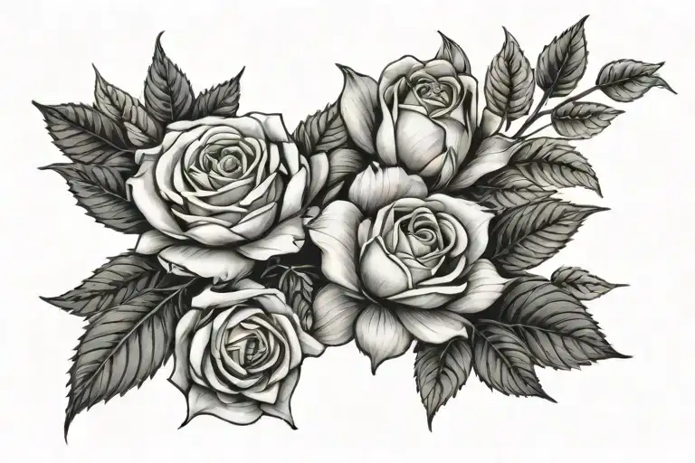 Roses And Plants