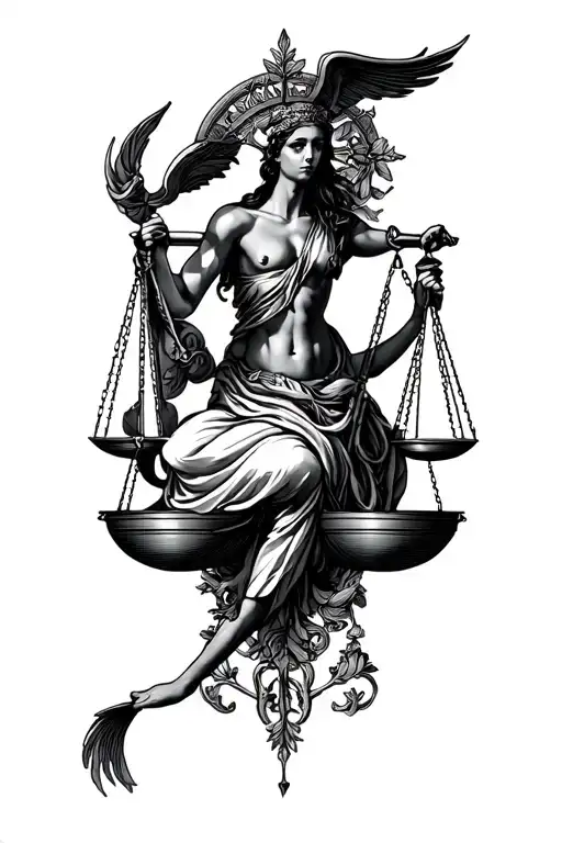 Libra Scale Balanced Battle Of Good