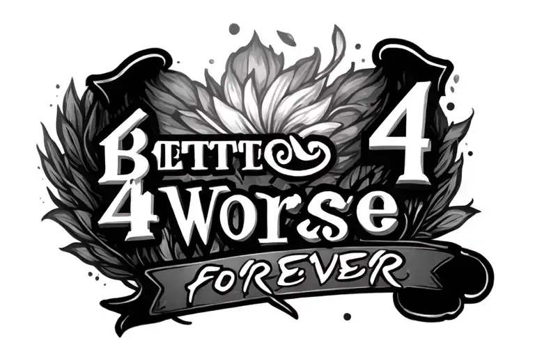 4 Better 4 Worse 4 Forever