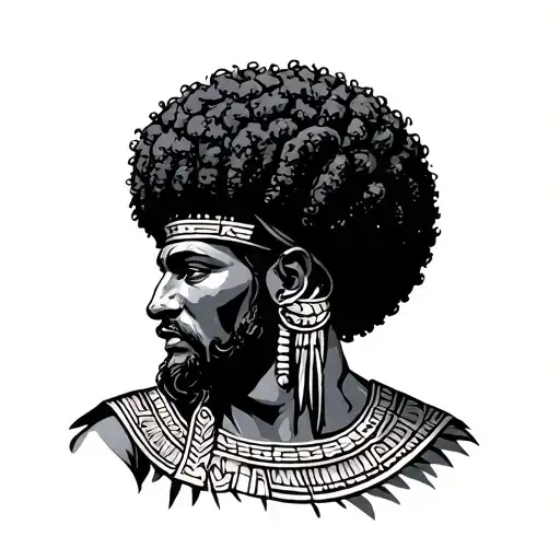 Ancient Canaanites With Afro Hair