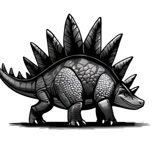 Cute Stegosaurus