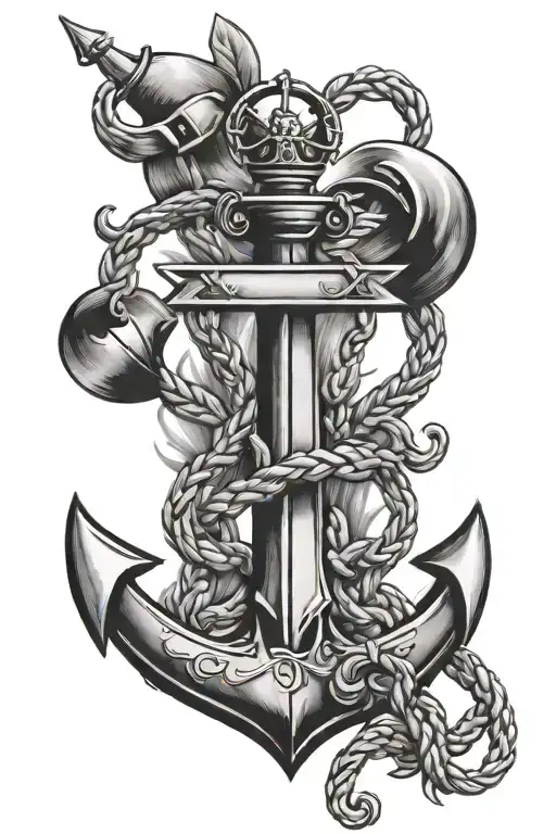 Royal Canadian Navy Anchor