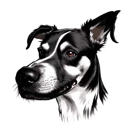 Dog Like Tattoo To Cover Another